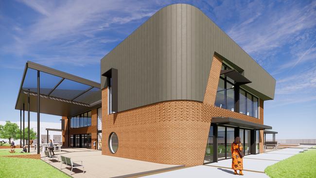 St Columba College is planning a $21m upgrade at Andrews Farm. Picture: Swanbury Penglase.