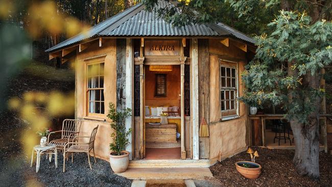 Riparide property Alkira, an eco-glamping place in Victoria.