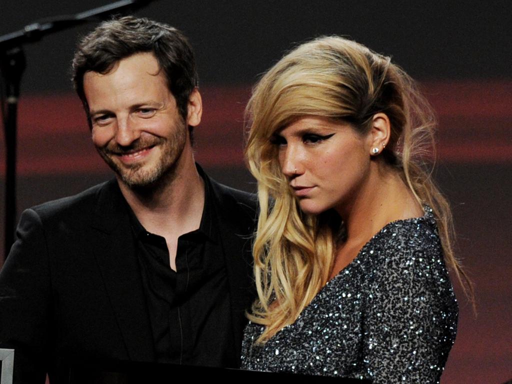 Lukasz "Dr. Luke” Gottwald and singer Kesha in 2011. Picture: Kevin Winter/Getty Images