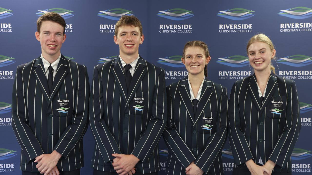 (From left) Lachlan Cameron, Jacob Town, Jessica Cooper and Kirra Murdoch.