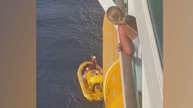 person overboard on cruise ship
