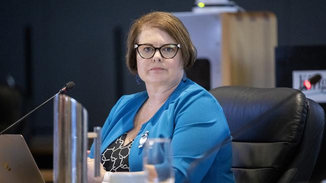 Councillor Paula Wriedt is still waiting for an ordered apology from Cr David Grace for threatening to “put her on her tail”. Picture: Eddie Safarik