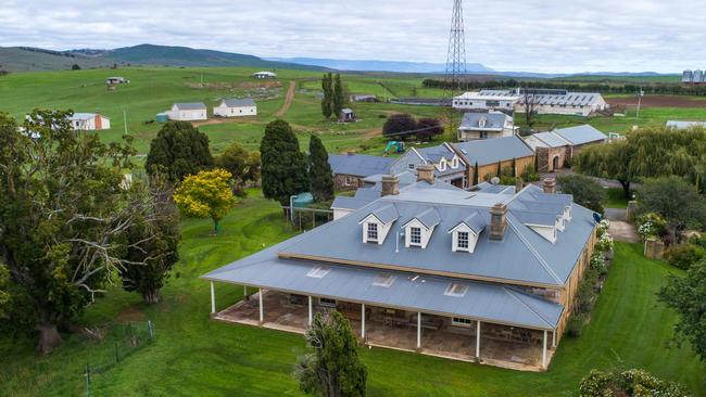 Mount Morriston at Ross in Tasmania has been listed for sale with an asking price of $22 million to $24 million.