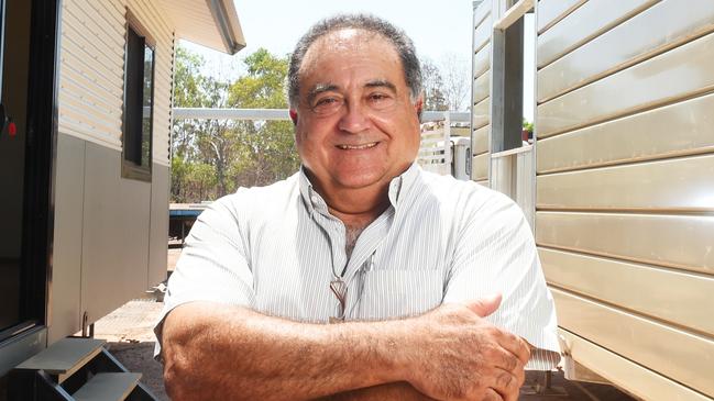 George Milatos, the man whose company built 18 defective homes in Palmerston, Darwin as part of a government-sponsored affordable housing scheme, has called for an independent inquiry into the issue. Picture: Helen Orr/News Corp Australia.