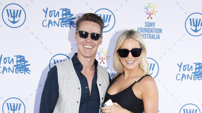 Oliver Curtis &amp; Roxy Jacenko. Picture: Cole Bennetts