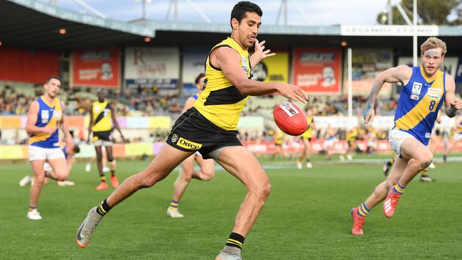 Marlion Pickett went from the WAFL to the VFL to the AFL Grand Final in one year.