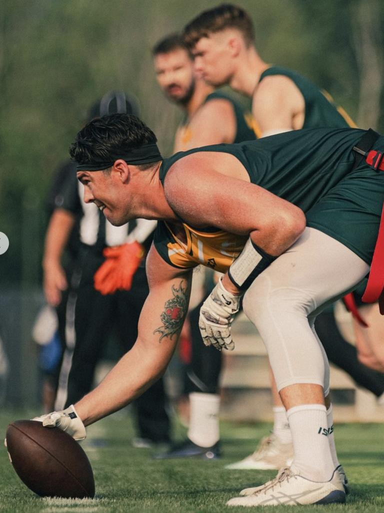 2023 Asia-Oceania Championships. Australia's Flag Football Men and Women. Photo taken from Gridiron Australia Instagram, 28 October 2023