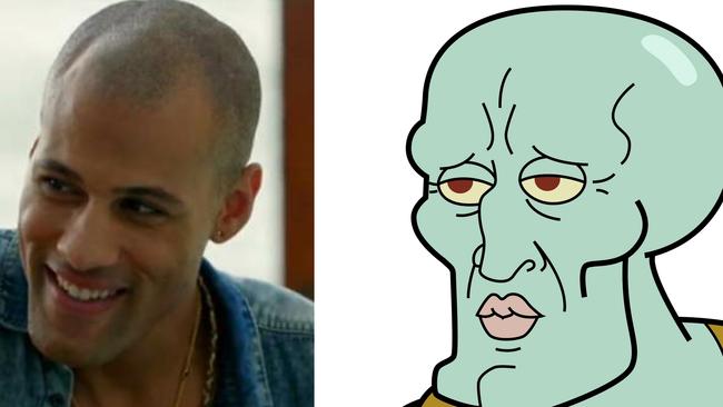 HE’S SEXY SQUIDWARD FROM SPONGEBOB. Now you can’t unsee it.