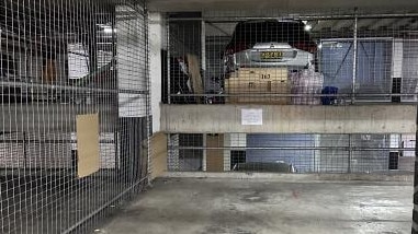 The Hurstville car park where Lakiss-Smith was nabbed by police. Picture: Spacer