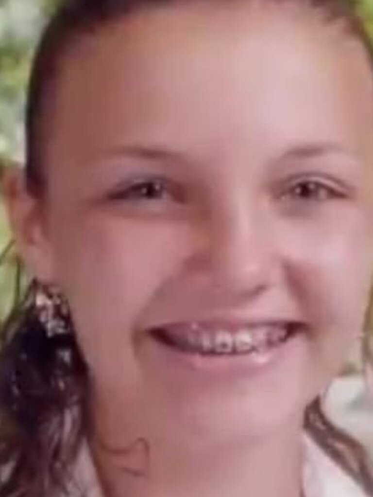 Courtney Wild was just 14 and still in braces. Picture: GMA.
