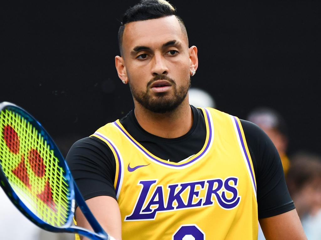 Nick Kyrgios is a proud NBA fanatic.