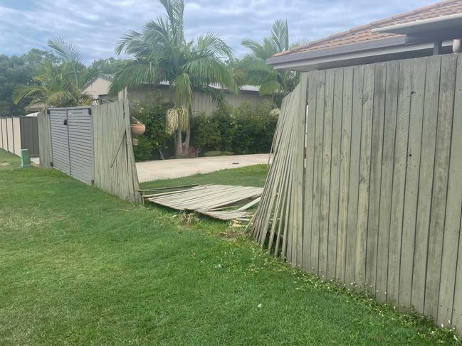 Man assessed for injuries after car hits fence