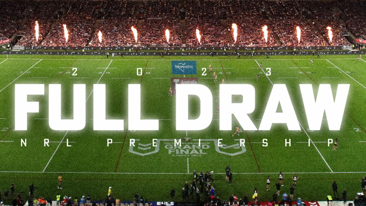 NRL 2023 draw Fixture, schedule, every game round by round, when do Dolphins play, Broncos, Rabbitohs, Panthers, Eels, news, updates