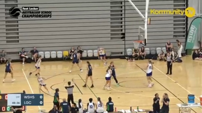 Replay: Basketball Australia School Championships Day 1 -  Willetton SHS v Lake Ginninderra (Women’s)