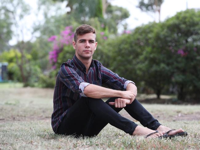 Shane Rose was sexually abused by his foster father, senior NSW Ambulance officer Ronald Willoughby, in Bourke. Picture: David Swift.