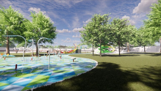 Artist impression of the upgrades to Botany Aquatic Centre.