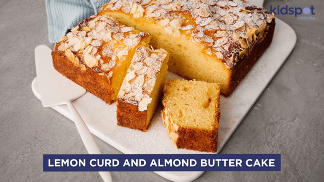 Lemon Curd and Almond Butter Cake