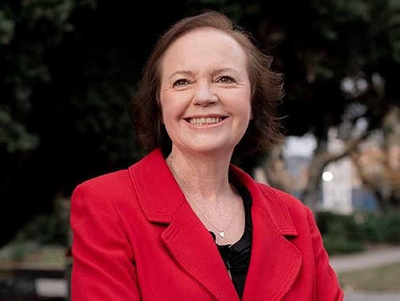 Senator Carol Brown who is stepping aside as Assistant Minister for Infrastructure and Transport.