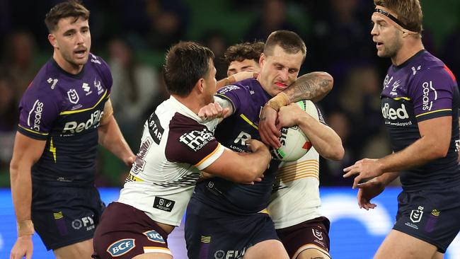 Cameron Munster against the Brisbane Broncos. (Photo by Robert Cianflone/Getty Images)