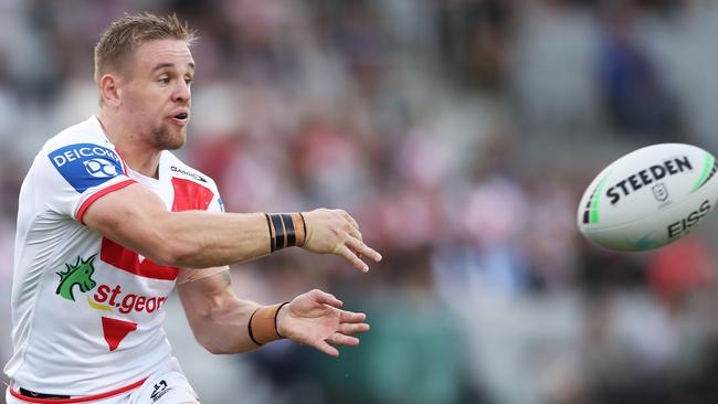 Under-fire fullback Matt Dufty’s future is uncertain. Picture: Getty Images