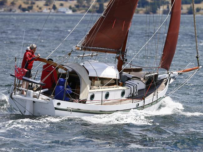 Australian Wooden Boat Festival - Parade of Sail pictured from the Young Endeavor PICTURE: MATT THOMPSON