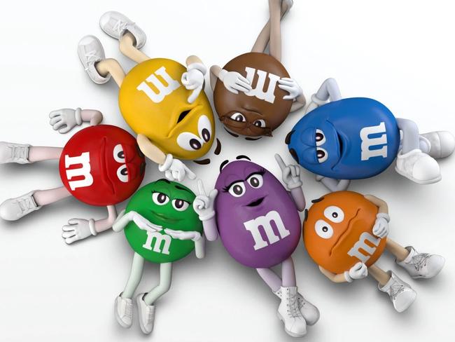 Photo of the M&M spokescandies. Photo: M&M's