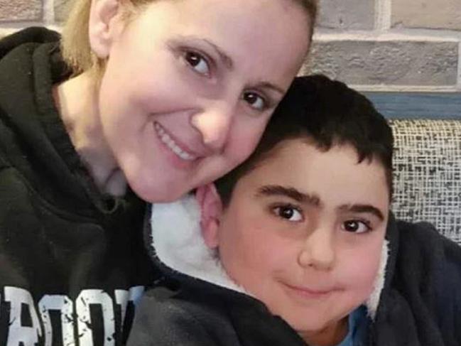 Sydney  mother Vanessa Tadros was killed when two Sea World Helicopters collided at the Gold Coast on Monday, leaving her 10-year-old son Nicholas in a critical condition. Pic Supplied.