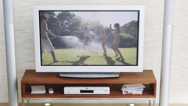 Generic photo of a family watching television / tv. Picture: iStock