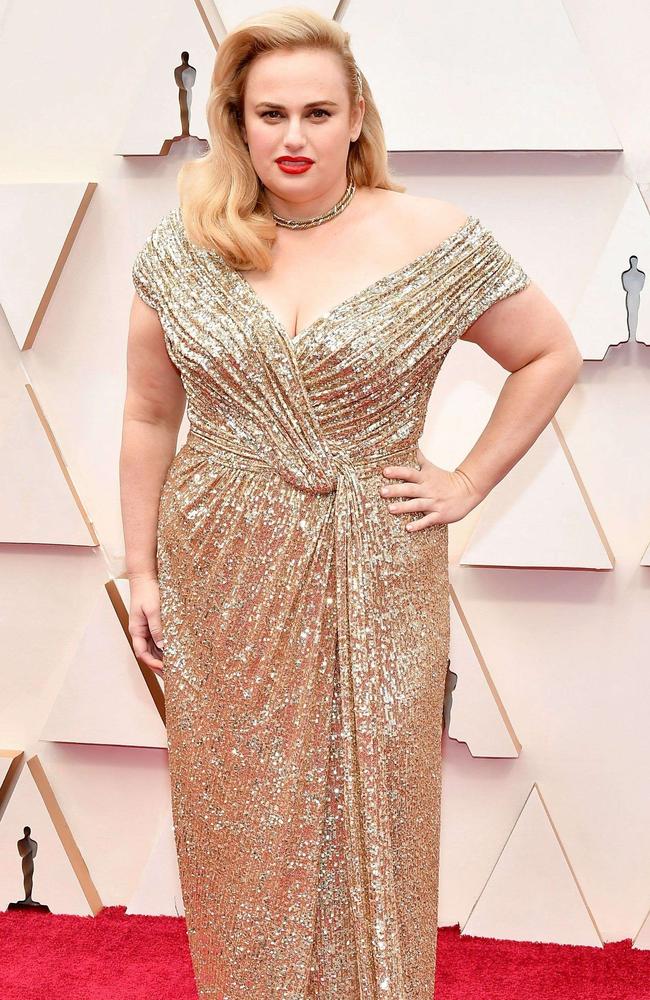 Rebel Wilson at the 2020 Oscars. Picture: Amy Sussman/Getty Images