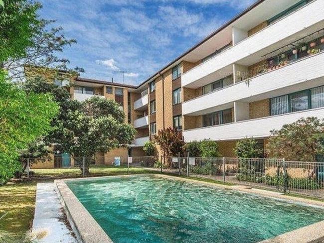 This two bedroom unit with a shared swimming pool at 26/154 Croydon Ave, Croydon Park has an advertised rent of $365 a week