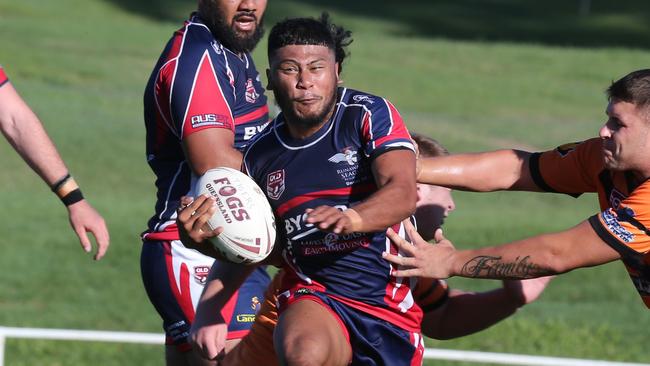 Runaway Bay fullback Tyler Han fought his way to a Queensland Cup debut with the PNG Hunters. Pic Mike Batterham