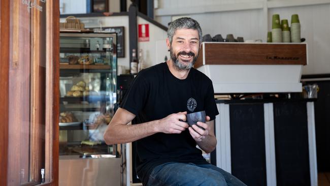 Mill Creek Cafe at Dayboro. Owner Chris Harper. Picture: Dominika Lis