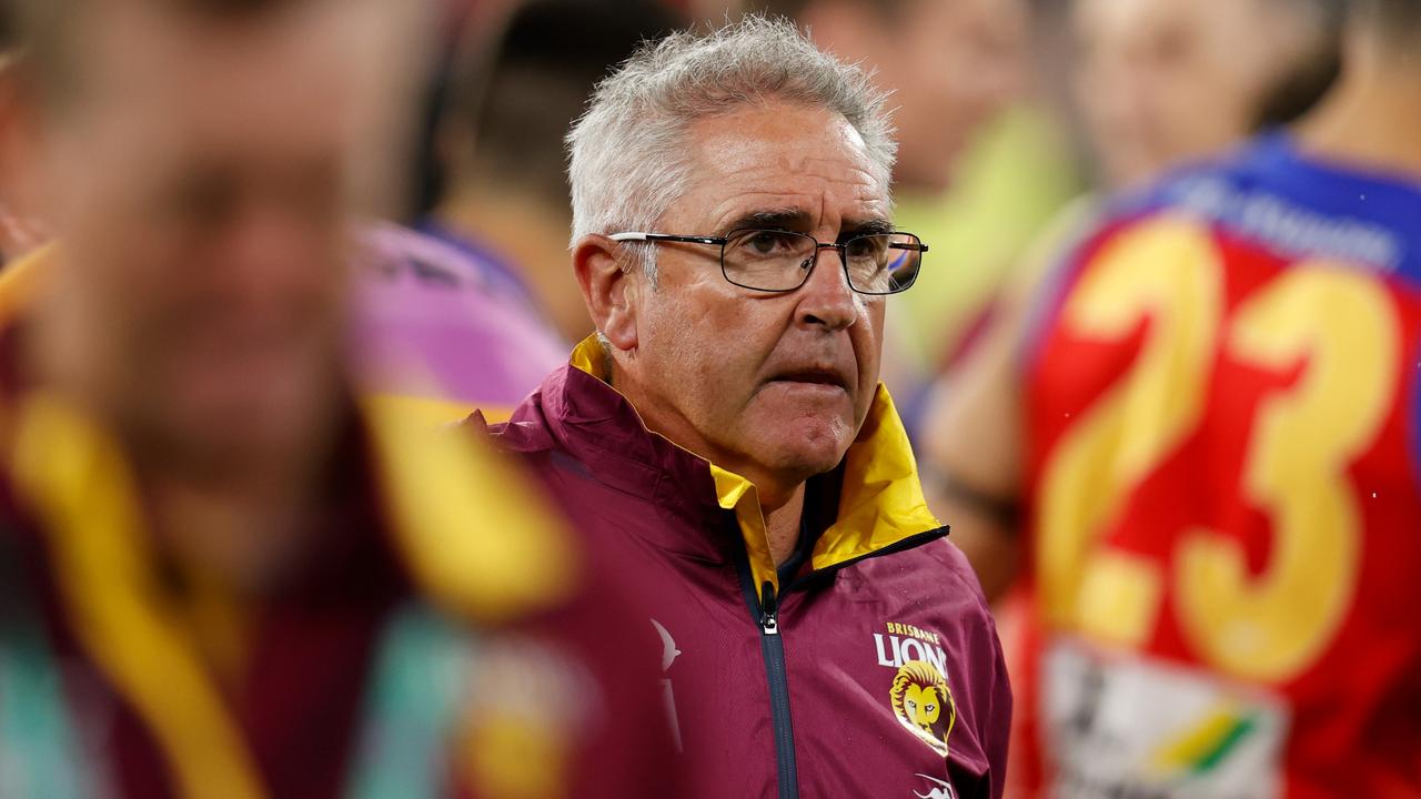 Brisbane Lions coach Chris Fagan will soon return to the club. Picture: Michael Willson/AFL Photos via Getty Images