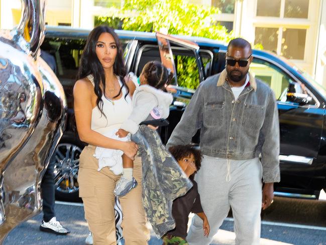 Kim Kardashian and Kanye West have four children together. Picture: Gotham/GC Images.