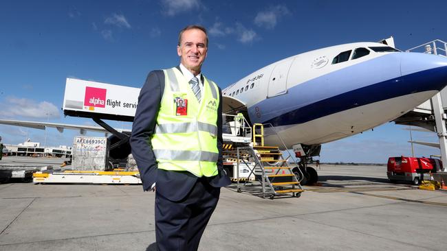 Melbourne Airport chief executive Lyell Strambi. Picture: David Geraghty