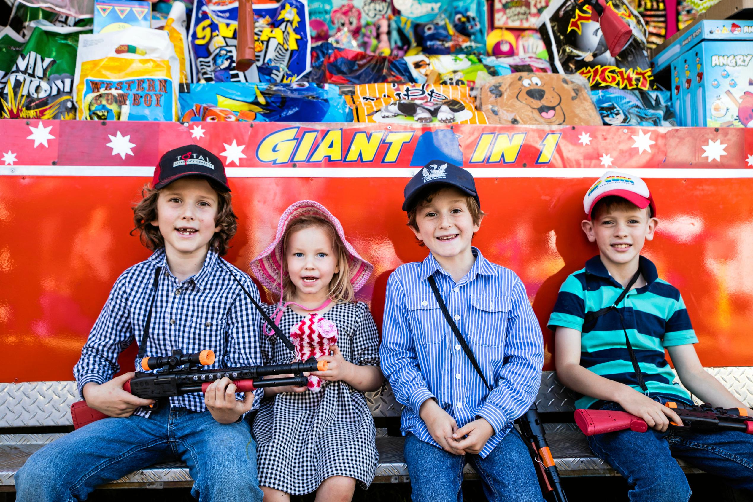 Families have fan at the Clermont Show The Courier Mail