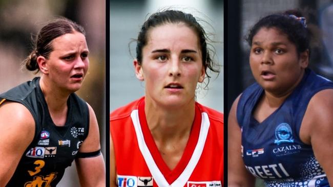 Danielle Ponter, Angela Foley and Molly Althouse among NTFL's best ever women's players.