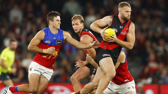 Jake Stringer was a welcome inclusion for the Bomber. Picture: Getty Images