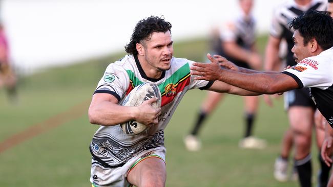 James Roberts takes on the line. Picture: DC Sports Photography