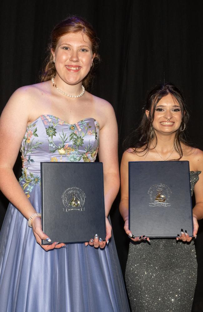 Lisa Johnson and Arna Kuzmanovic at Mackay Christian College Formal Thursday 14 November 2024 Picture: Michaela Harlow