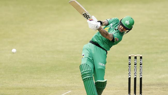 Nic Maddinson opened the batting with Stoinis in the Stars’ trial match. Picture: Getty Images