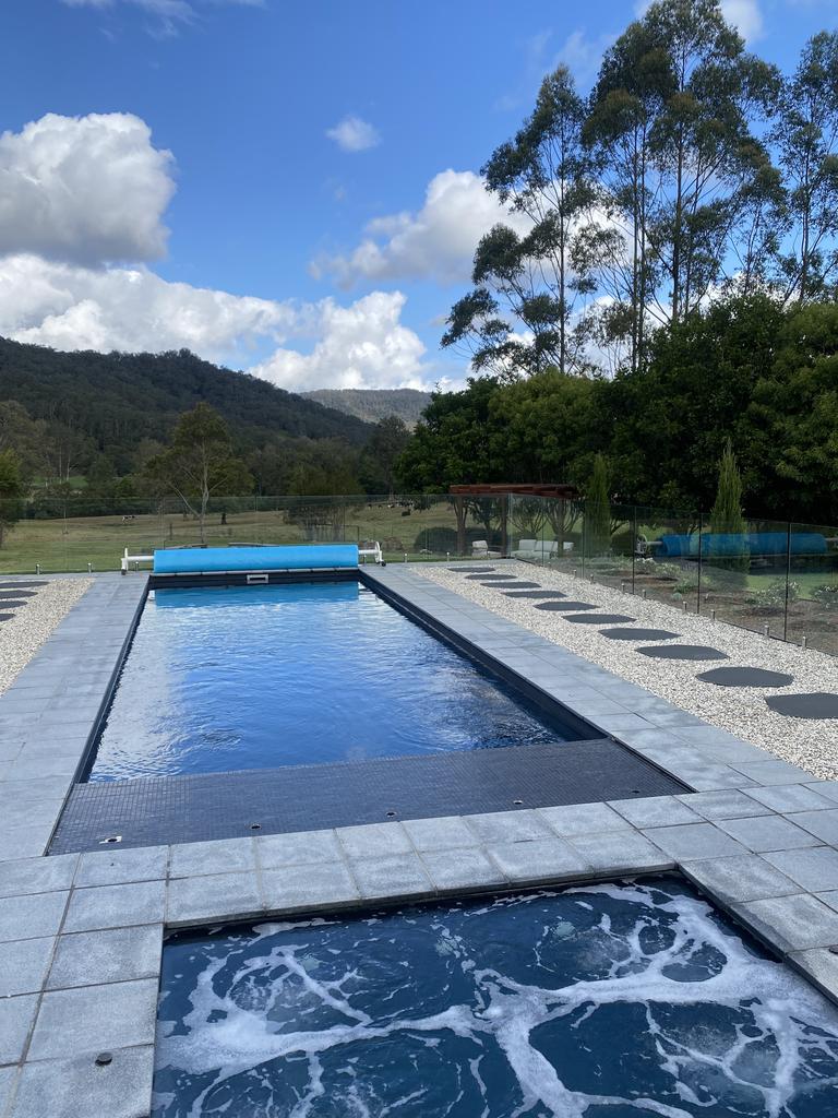 Properties such as Serendipity contain some of the biggest demands from Aussie travellers, including a pool, spa and pizza oven.