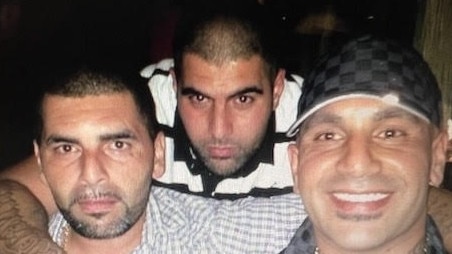 Youssef “Gags” Ahmad (centre, with his brothers Yasser and Mahmoud) wants to get out of jail, despite alleged threats to his life. Picture: Supplied