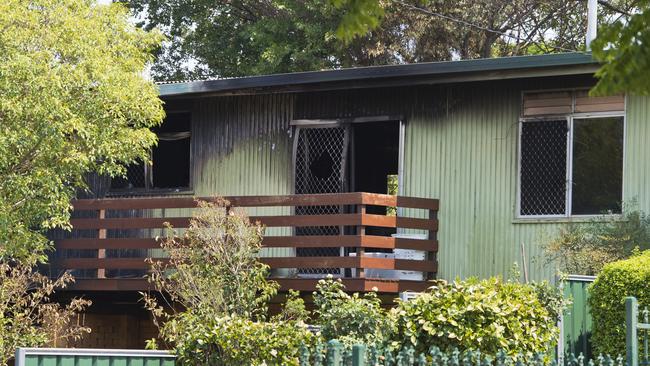 8 Rivett St following the fire on Tuesday, December 17, 2019. Picture: Kevin Farmer