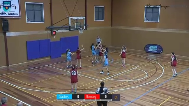 Replay: Basketball Victoria Under 14 Junior Country Championships - Wonthaggi v Romsey (Girls)