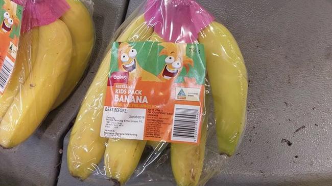 They’re still wrapping bananas in plastic. Picture: Kheila Warheart/Facebook