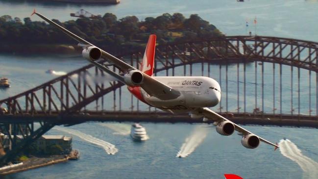 NETWORK SPECIAL.  MUST TALK WITH NETWORK PIC DESK BEFORE PUBLISHING.       New Qantas North America video campaign with Chris Hemsworth voiceover.