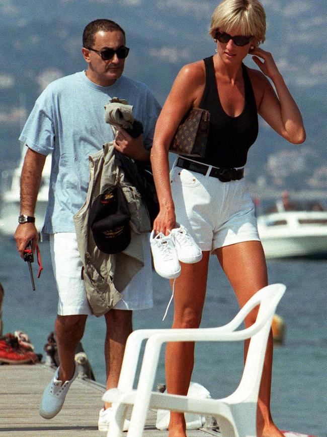 Prince Diana and Dodi Fayed began their relationship in the south of France.