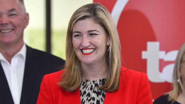 Employment Minister Shannon Fentiman was upbeat about the program’s results. Picture: MATT TAYLOR