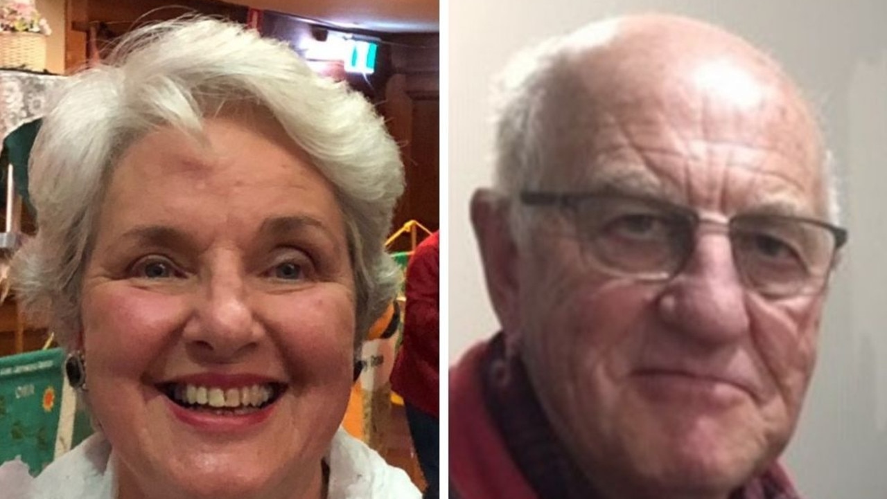 Carol Clay and Russell Hill went missing while camping in March 2020. Picture: Victoria Police.